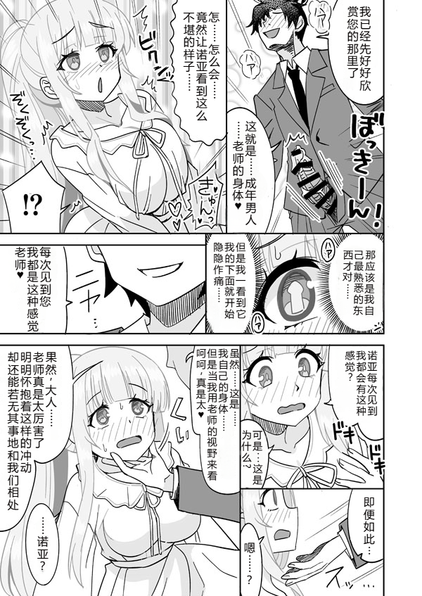 [Ra-men] Kamin Shitara Noa ni Natteta Sensei (Blue Archive) [Chinese] [拉布拉多汉化] - Page 4