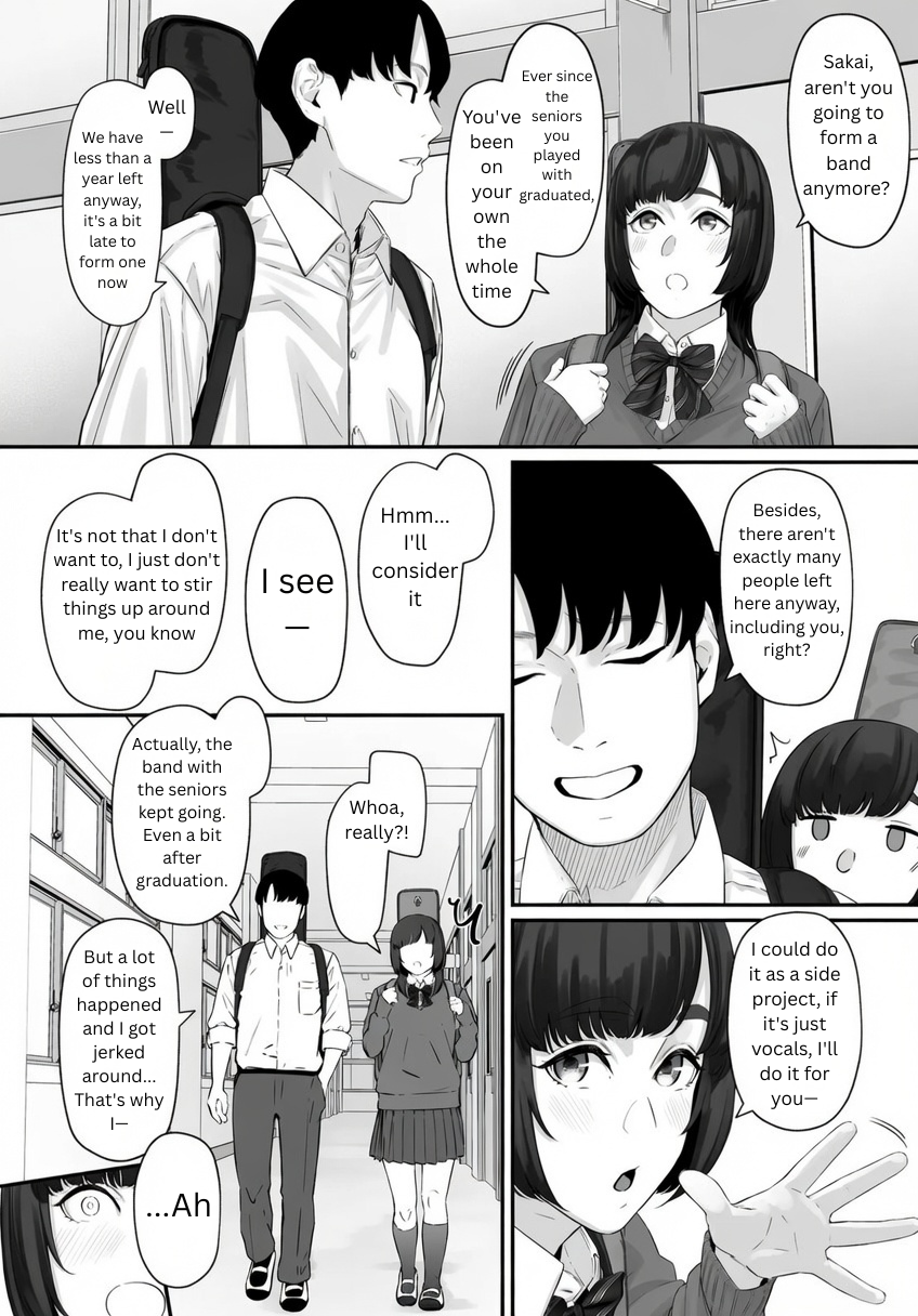 [Misaki (Densuke)] Even though I was supposed to sing that love first! [MTL] - Page 11