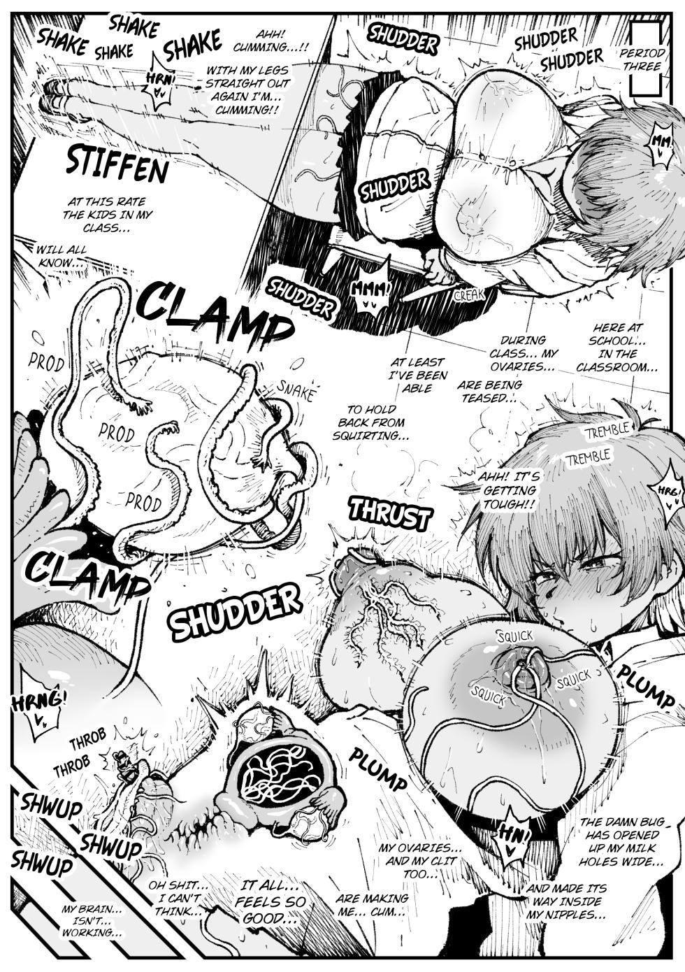 [Ahemaru] Aki gets defeated by a weak insect [English] - Page 3