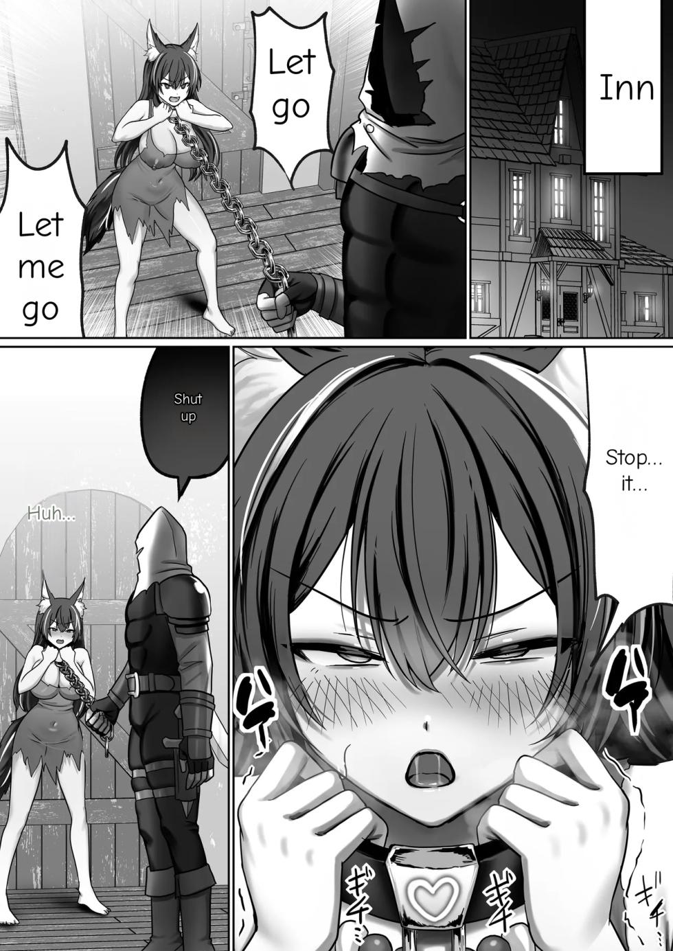 [Poki no Ie (Pochikin, Chinpoki)] "Zettai Osu" Kanzen Seifuku (Kairaku Izon) ~Bakunyuu Ookami Musume ga Mizukara Koshi o Furu made~ | Until the Big-Breasted Wolf Girl Starts Moving Her Hips on Her Own [English] - Page 4