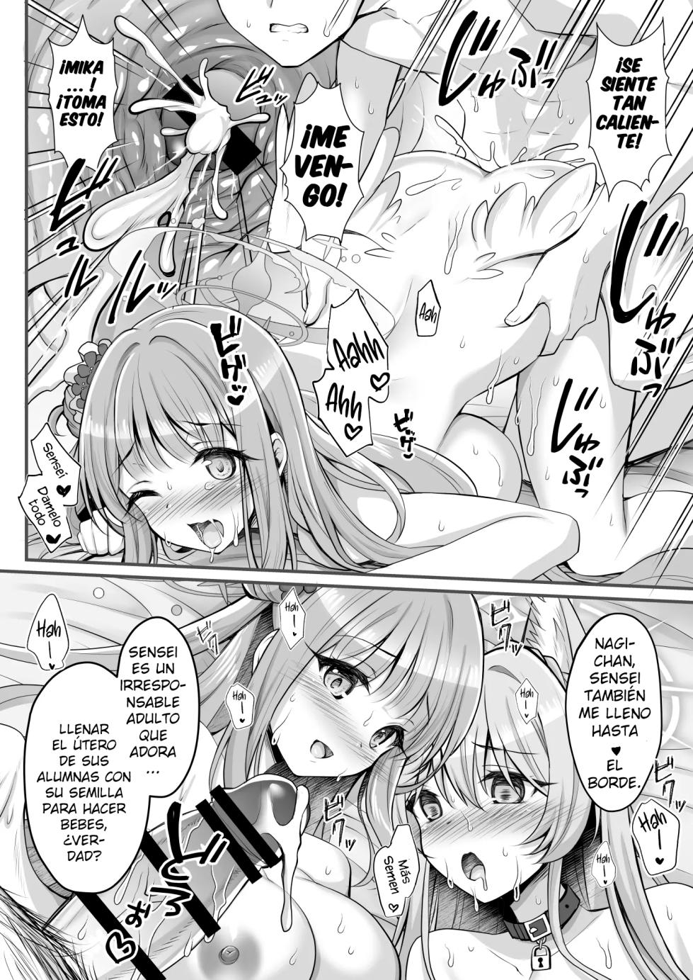[GEKO] [Nekomimi ga Haeta Nagisa-sama no Hatsujouki ga Taihen desu] [ESPAÑOL] - Page 13