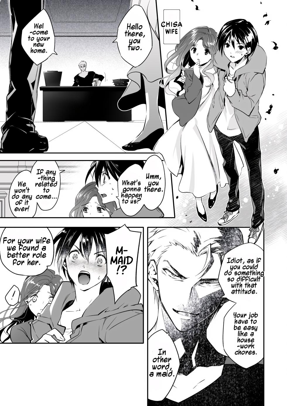 [Chijoku An (Cardinal)] Mesu Ochi no Kashaku ~Tsuma o Netotta Otoko no Seitenka Maid ni Sareta Seinen~ | A Fallen Woman's Remorse ~A Young Man Turned Into a Sex-Changed Maid by the Man Who Stole His Wife~ [English] [Maika] - Page 4