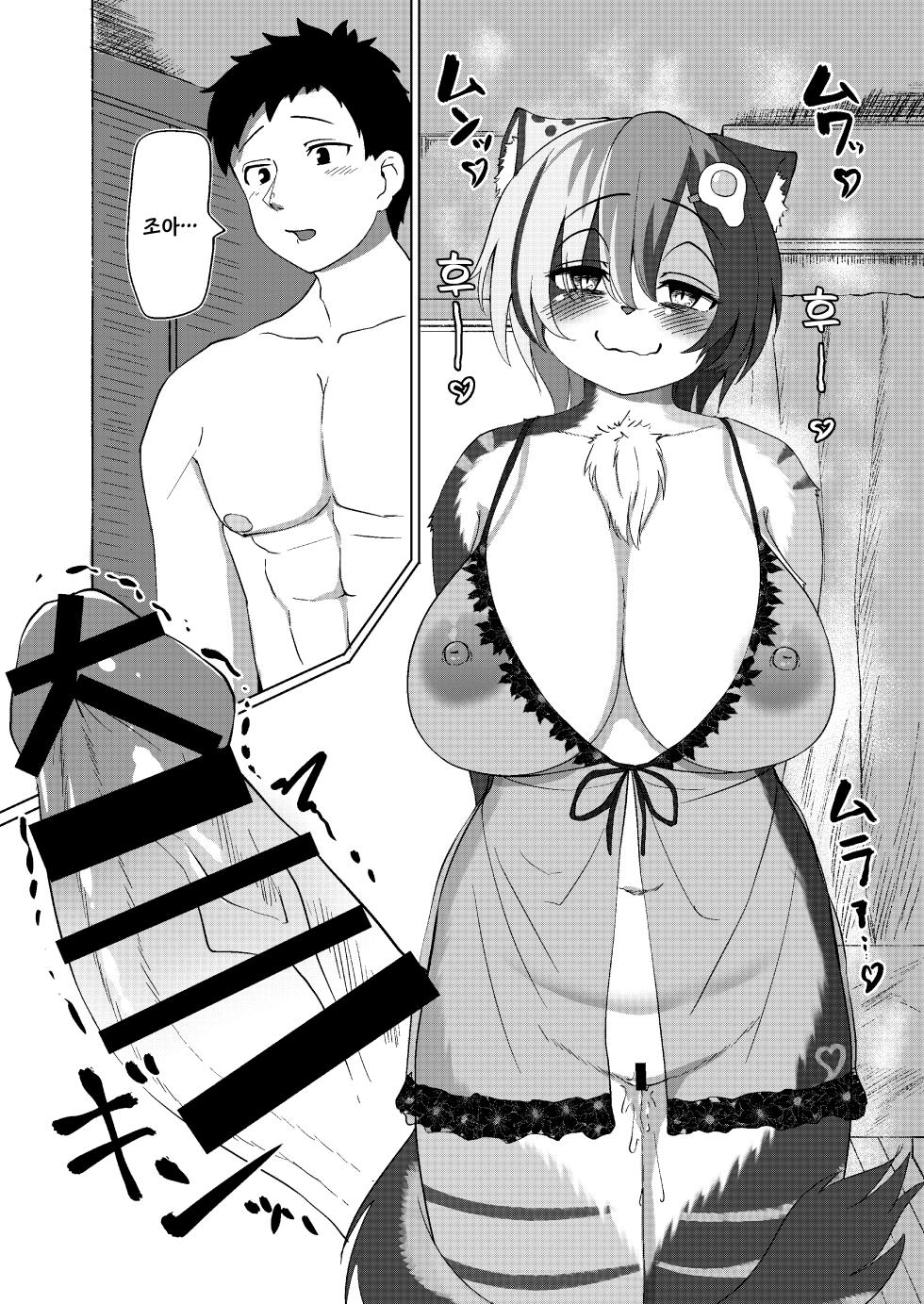 (C99) [Saikutsu Kichi (Kagarimachi Konatsu)] Mofumofu na Kemono Musume to Hatsujou Ecchi | 복슬복슬 케모노 소녀와 발정 섹스 [Korean] - Page 3