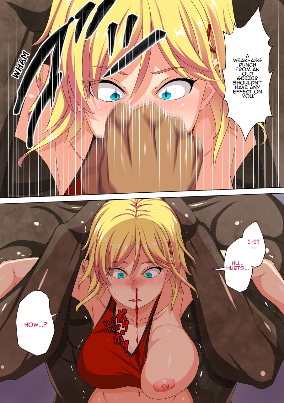 [Waribashi Kouka] Defeated Heroine Gets Battered & Fucked: Boyish Heroine Sarah [Translators Unite] - Page 8