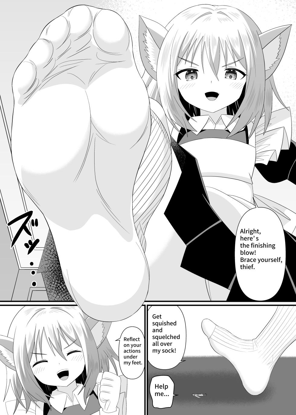 [Shivharu] Cat-eared maid hunts down thieves [English] - Page 19