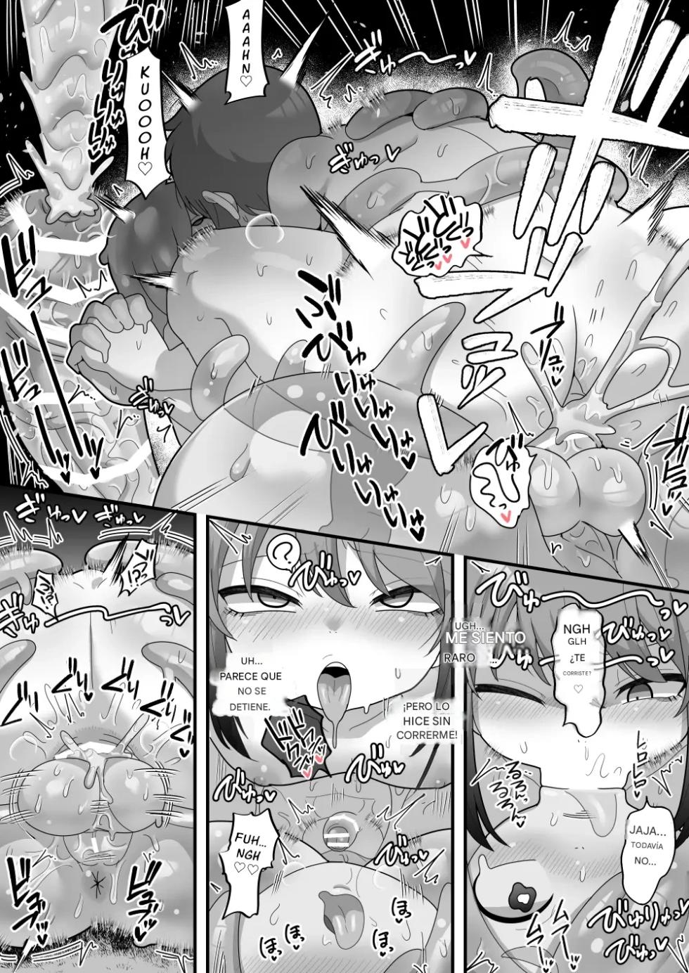 (Dakkoku Jiro) Taming ability requires cum shot! Get raped by futanari monsters and take over the world Español - Page 16
