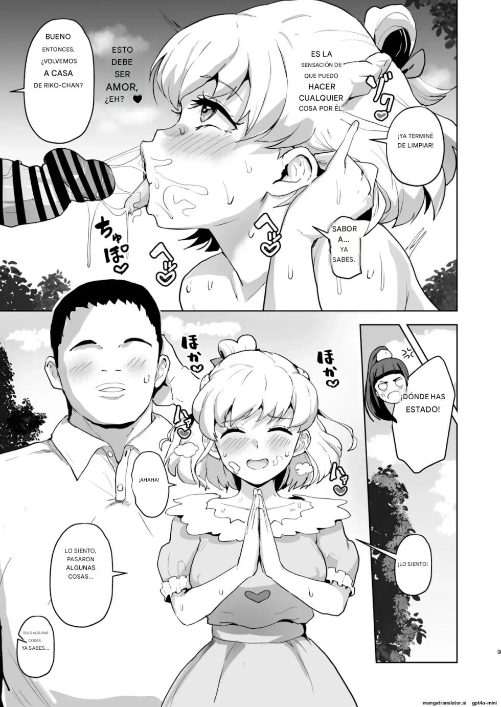 (Sanatuki) Ima Goshujin-sama Daisuki no Dosukebe Ero Mahou Tsukai tte Iimashita! Español - Page 8