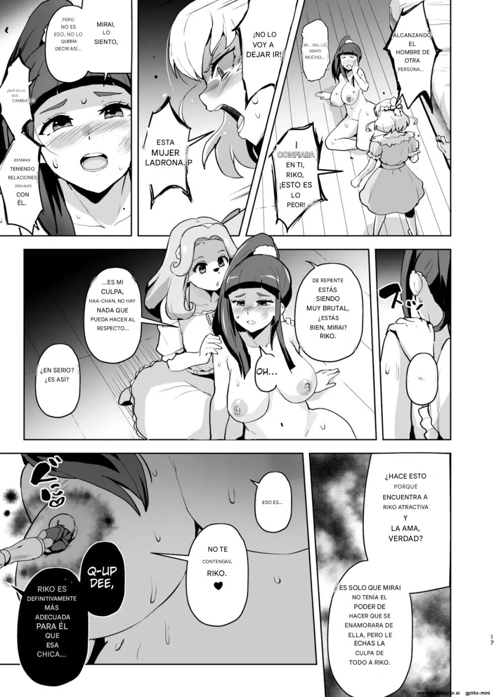 (Sanatuki) Ima Goshujin-sama Daisuki no Dosukebe Ero Mahou Tsukai tte Iimashita! Español - Page 16