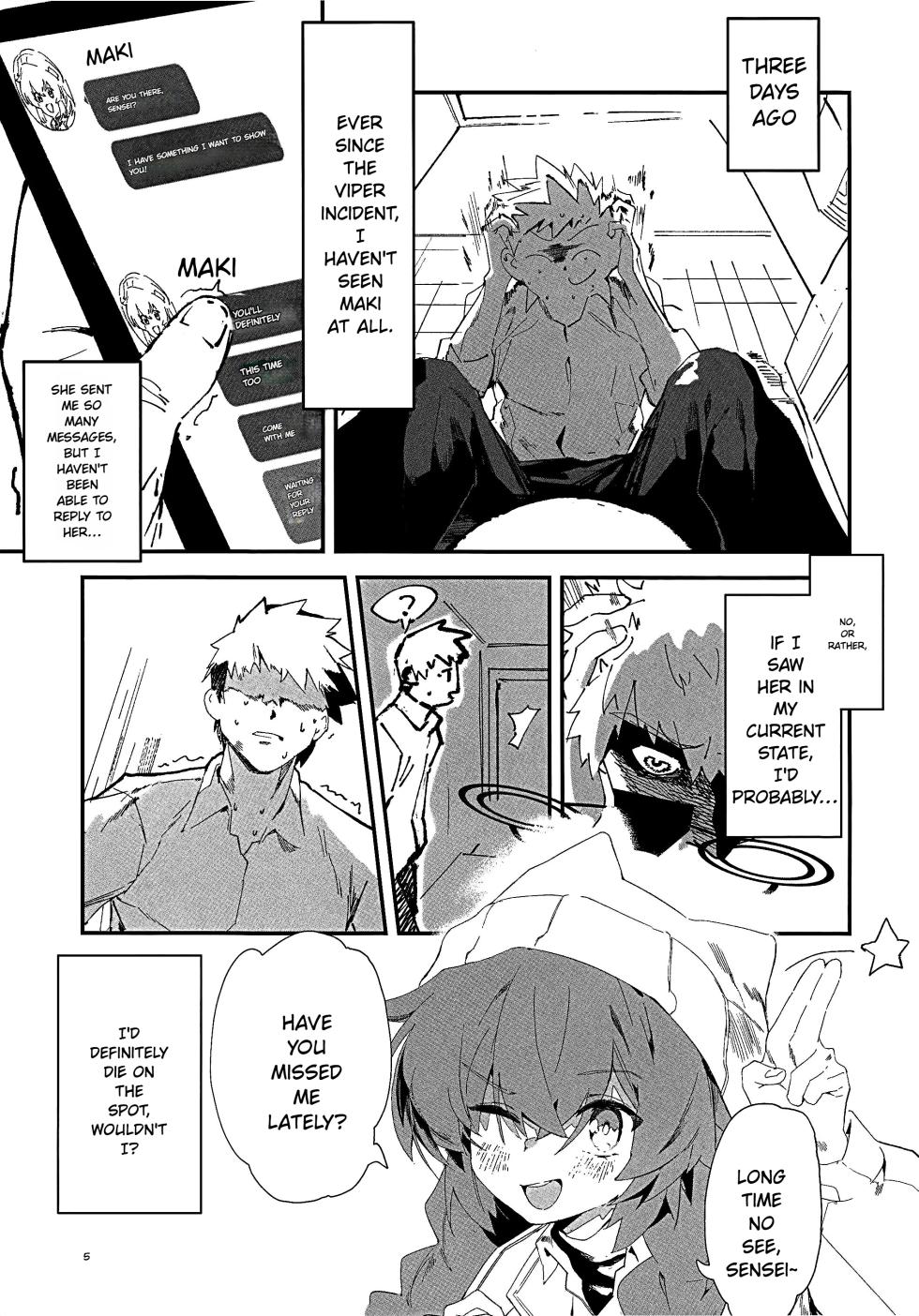 (C107) [Oishii Ko (CM You)] MAKI-CHAN TO ONSEN (Blue Archive) [English] - Page 4