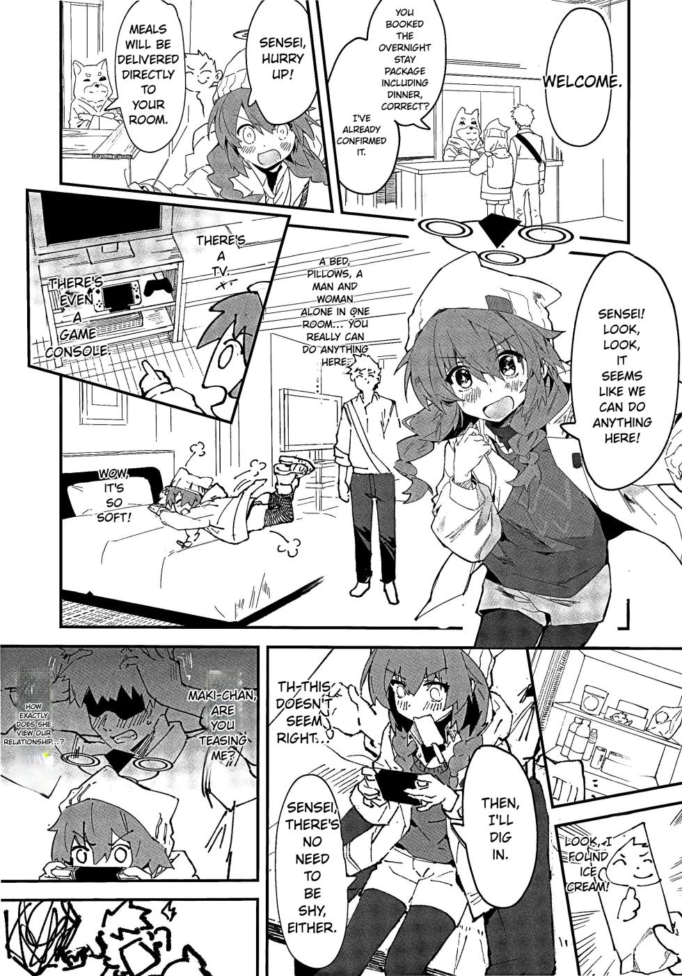(C107) [Oishii Ko (CM You)] MAKI-CHAN TO ONSEN (Blue Archive) [English] - Page 8