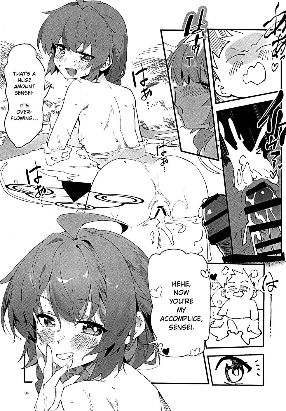 (C107) [Oishii Ko (CM You)] MAKI-CHAN TO ONSEN (Blue Archive) [English] - Page 32