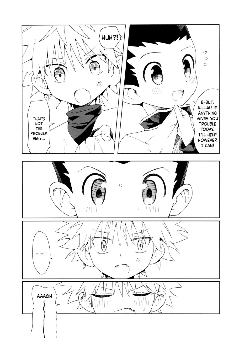 (HaruCC32) [Penguin Obake (Hane)] Amakuchi Neko Heart | Sweet kitty heart (Hunter x Hunter) [English] {Chin²} - Page 5
