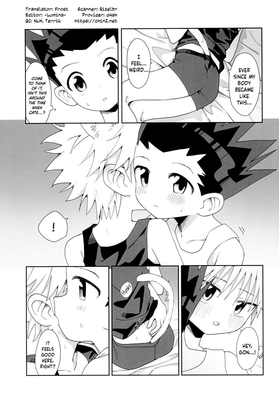 (HaruCC32) [Penguin Obake (Hane)] Amakuchi Neko Heart | Sweet kitty heart (Hunter x Hunter) [English] {Chin²} - Page 11