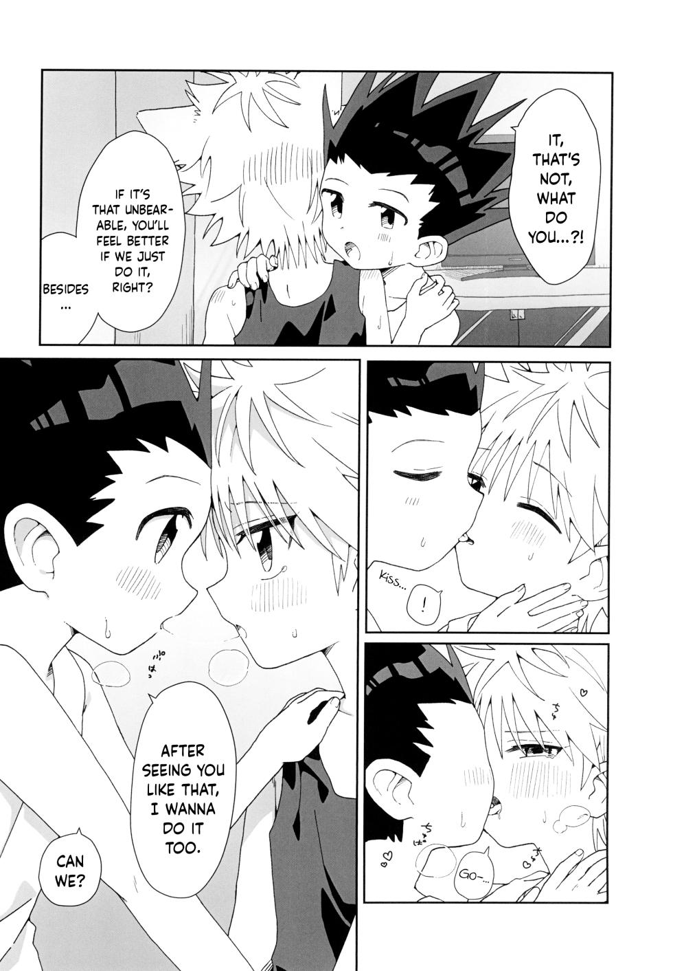 (HaruCC32) [Penguin Obake (Hane)] Amakuchi Neko Heart | Sweet kitty heart (Hunter x Hunter) [English] {Chin²} - Page 12
