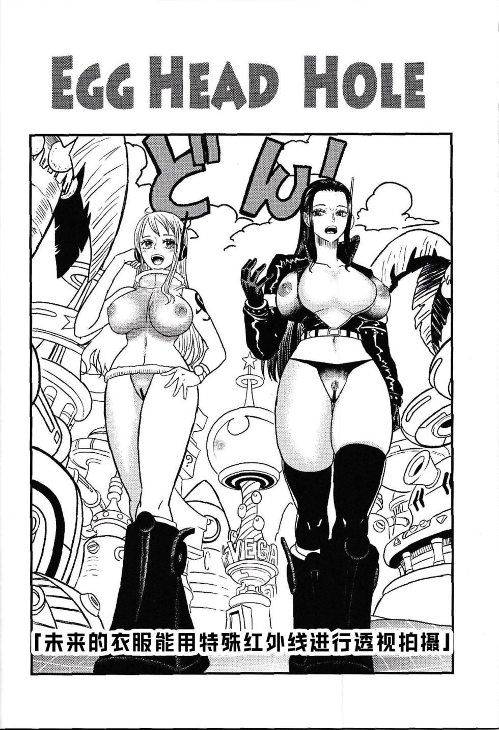 [Doro Noujou (Dorota Bou)] EGG HEAD HOLE (One Piece) [Chinese] [考古学家汉化] - Page 21
