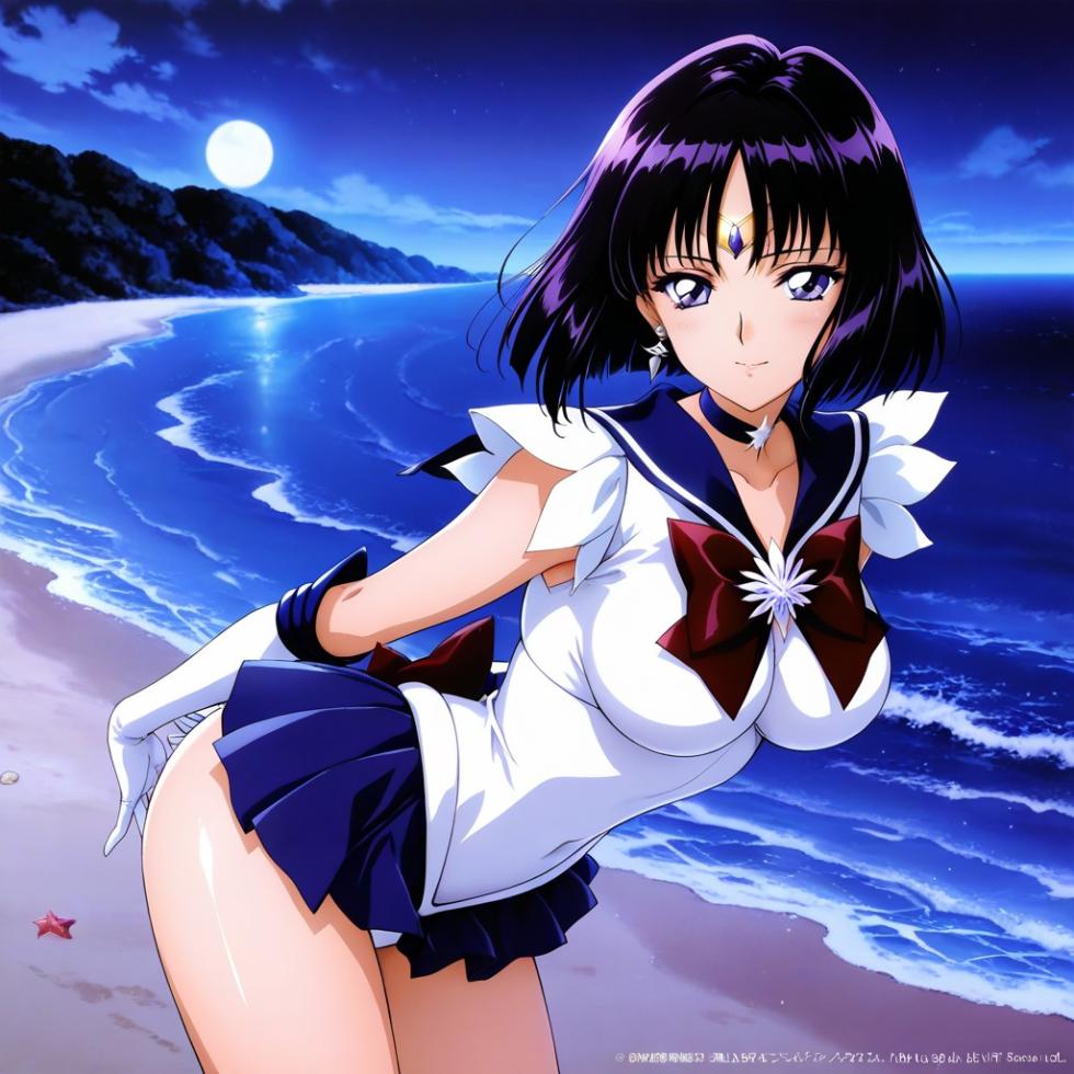 (Patreon - WaifuRain) Sailor Saturn Tentacles - Opening [AI Generated] - Page 7