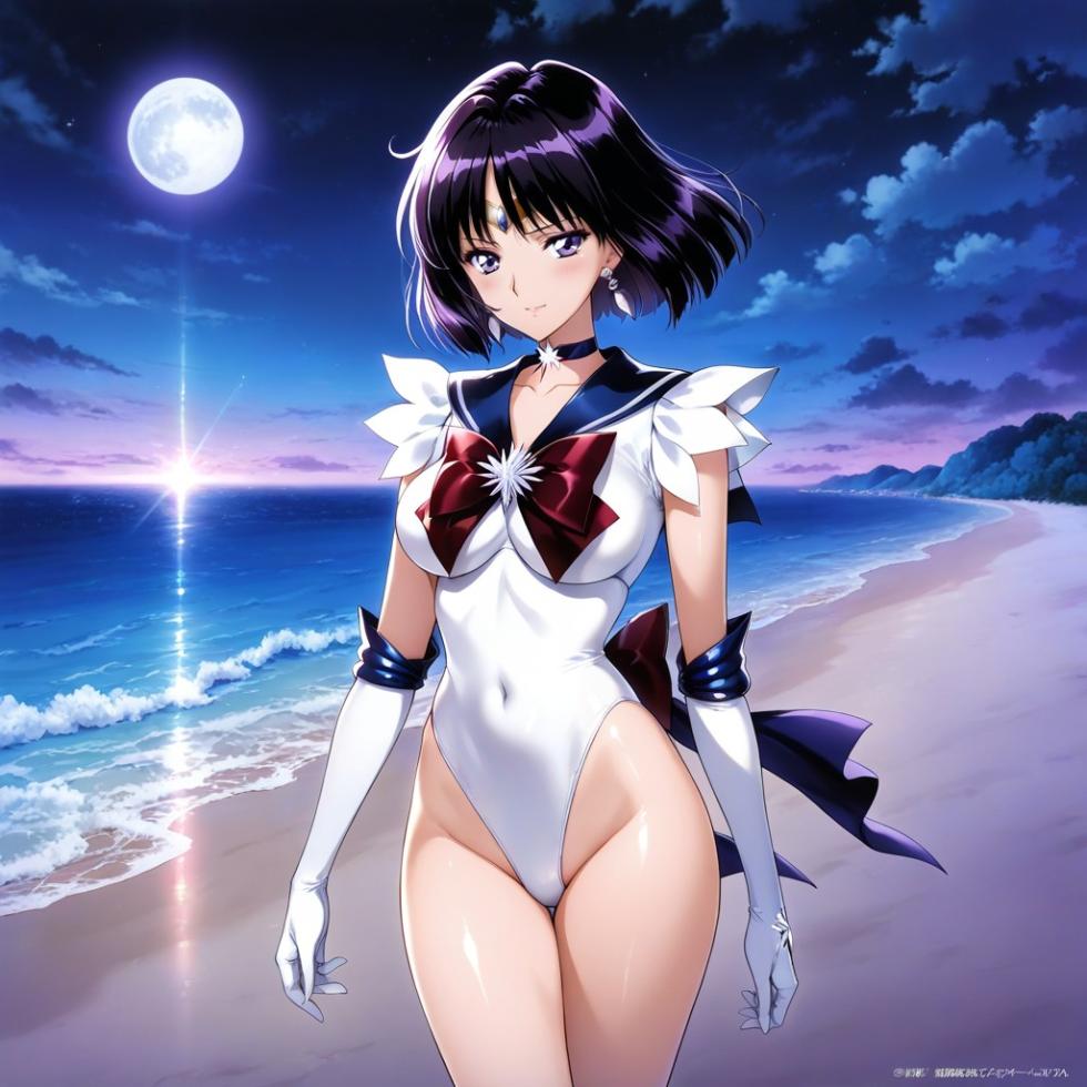 (Patreon - WaifuRain) Sailor Saturn Tentacles - Opening [AI Generated] - Page 10