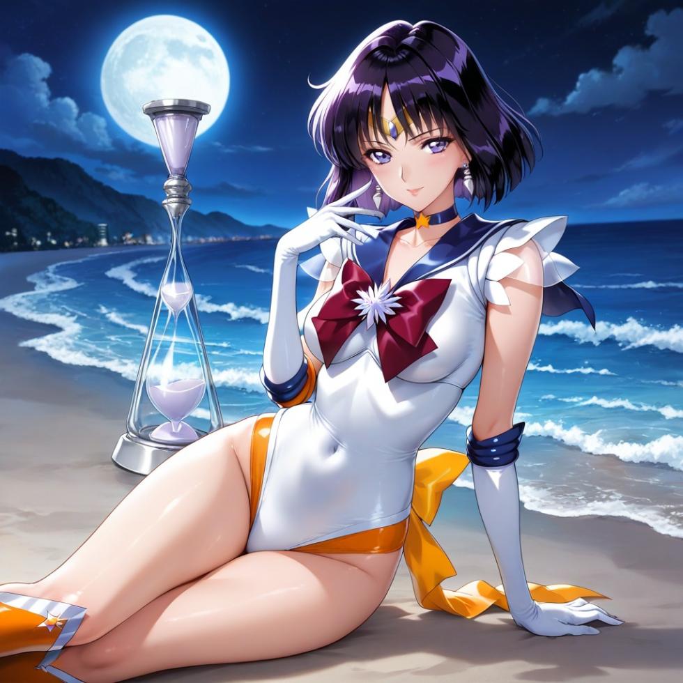 (Patreon - WaifuRain) Sailor Saturn Tentacles - Opening [AI Generated] - Page 11