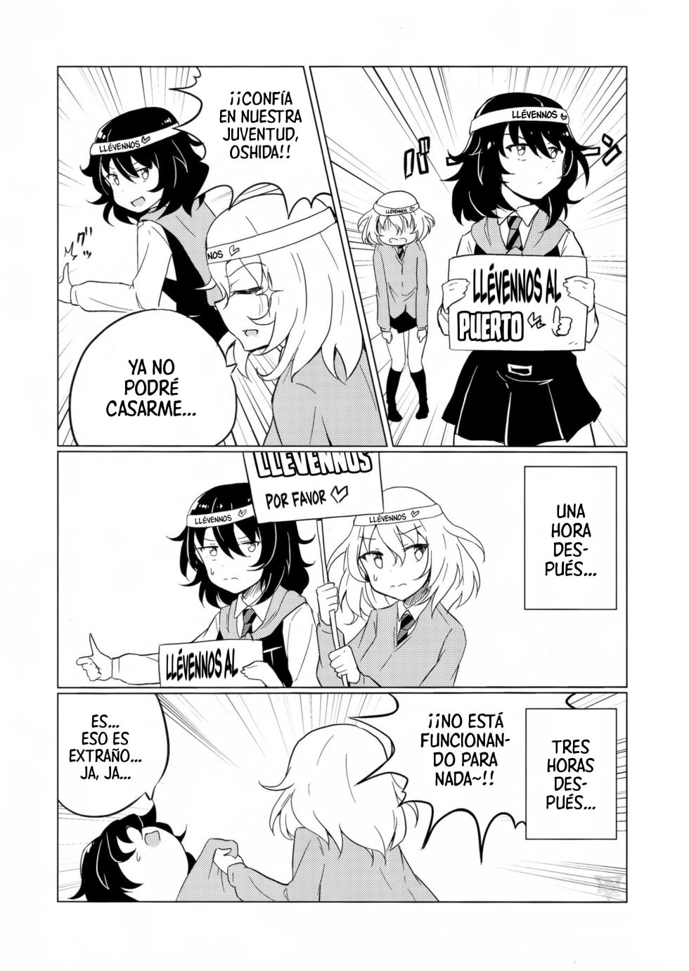 (C95) [Mellowmind (CBGB)] Sekai no Hate made Tsuretette yo | Llévame hasta los confines del mundo (Girls und Panzer) [Spanish] [Mister Nugget] - Page 6