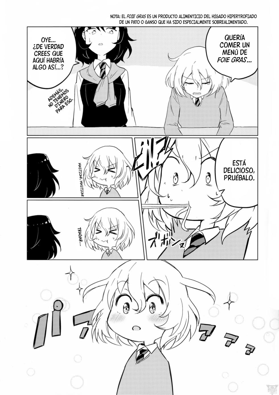 (C95) [Mellowmind (CBGB)] Sekai no Hate made Tsuretette yo | Llévame hasta los confines del mundo (Girls und Panzer) [Spanish] [Mister Nugget] - Page 10