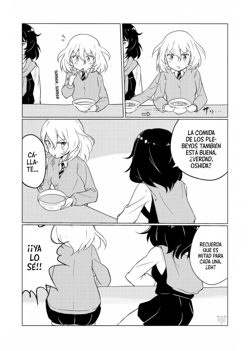 (C95) [Mellowmind (CBGB)] Sekai no Hate made Tsuretette yo | Llévame hasta los confines del mundo (Girls und Panzer) [Spanish] [Mister Nugget] - Page 11