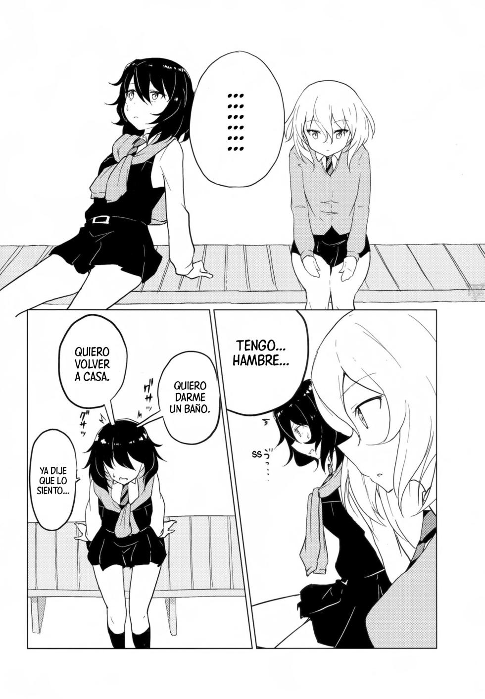 (C95) [Mellowmind (CBGB)] Sekai no Hate made Tsuretette yo | Llévame hasta los confines del mundo (Girls und Panzer) [Spanish] [Mister Nugget] - Page 13