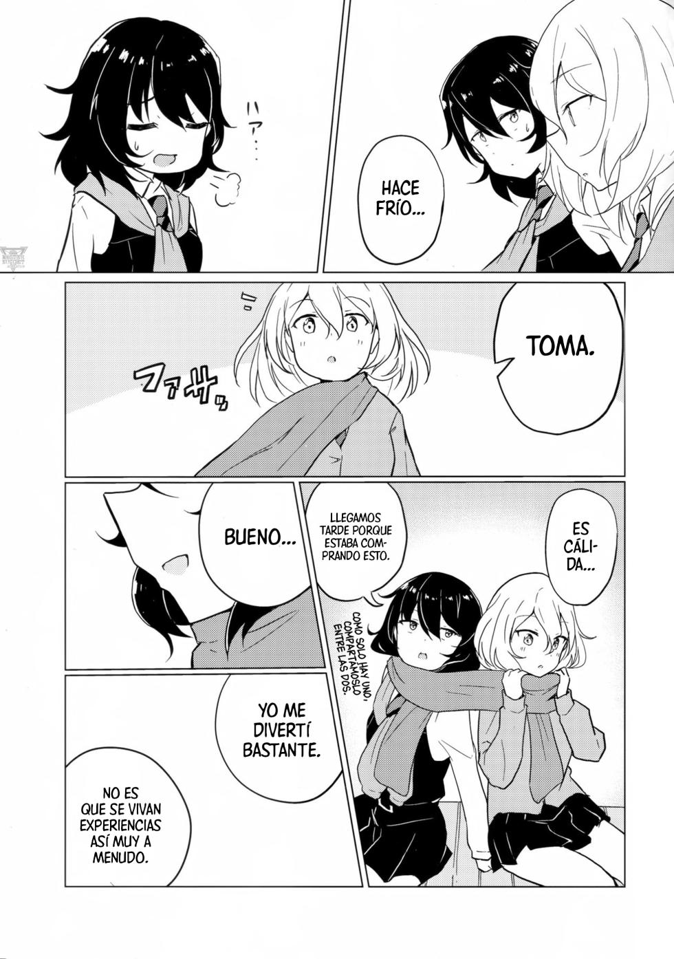 (C95) [Mellowmind (CBGB)] Sekai no Hate made Tsuretette yo | Llévame hasta los confines del mundo (Girls und Panzer) [Spanish] [Mister Nugget] - Page 14