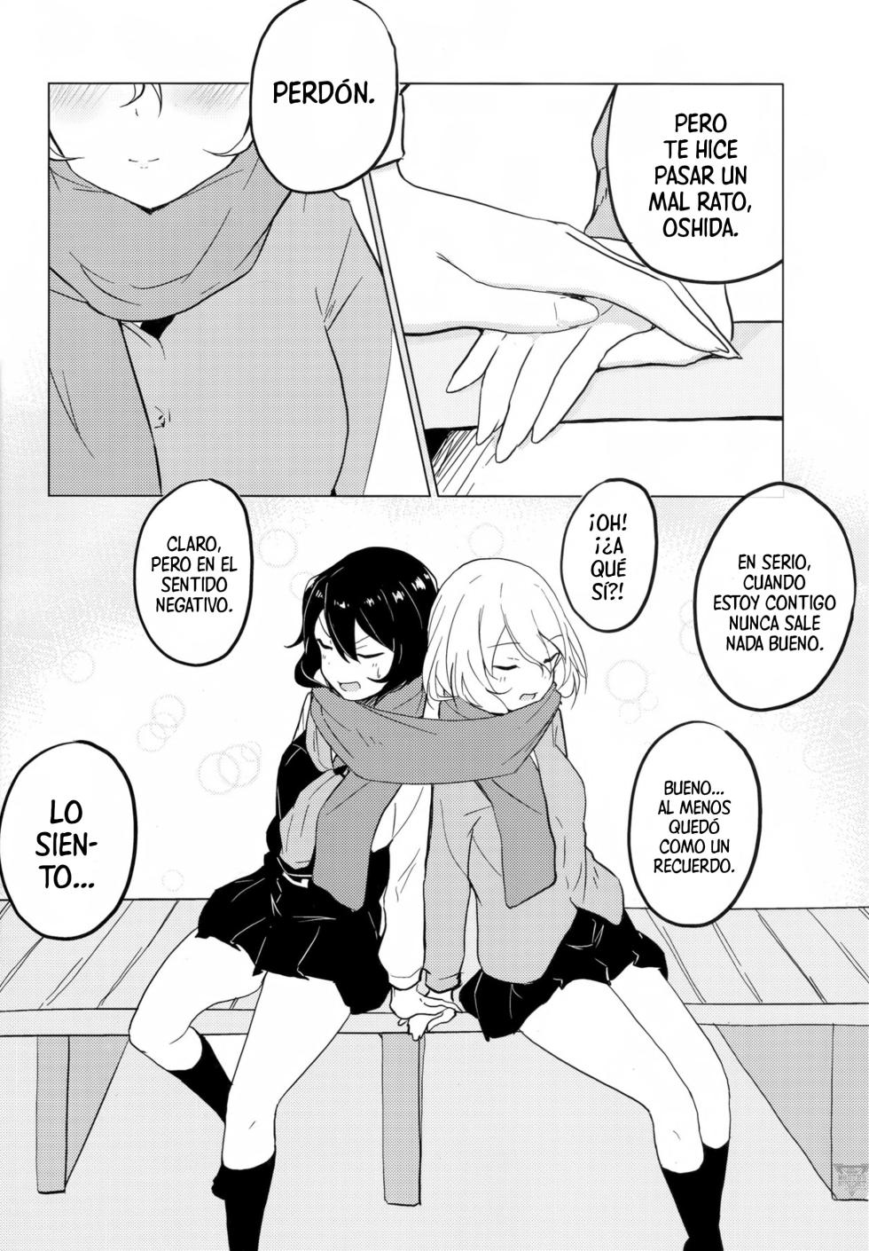 (C95) [Mellowmind (CBGB)] Sekai no Hate made Tsuretette yo | Llévame hasta los confines del mundo (Girls und Panzer) [Spanish] [Mister Nugget] - Page 15