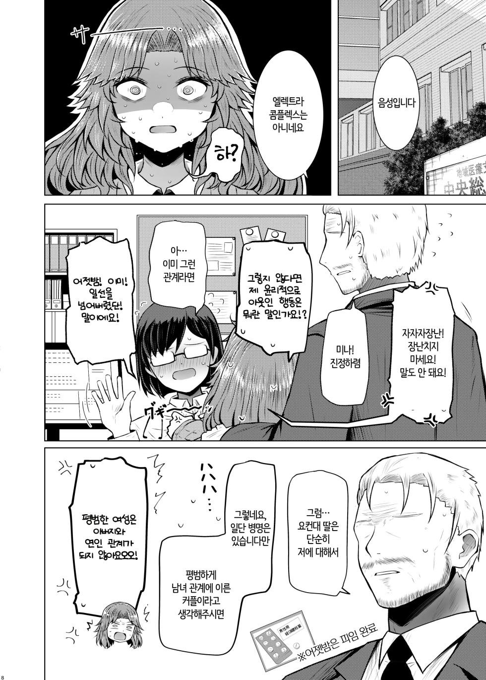 [Furafura Toxin (Arano Oki)] Idensei Shikkan no Risk ga Nai nara Papa to Kozukuri Shite mo Ii yo ne♥ 5 | 유전성 질환의 위험이 없다면 친아빠랑 아이를 만들어도 괜찮겠지♥ 5 [Korean] [AI번역] [Digital] - Page 8