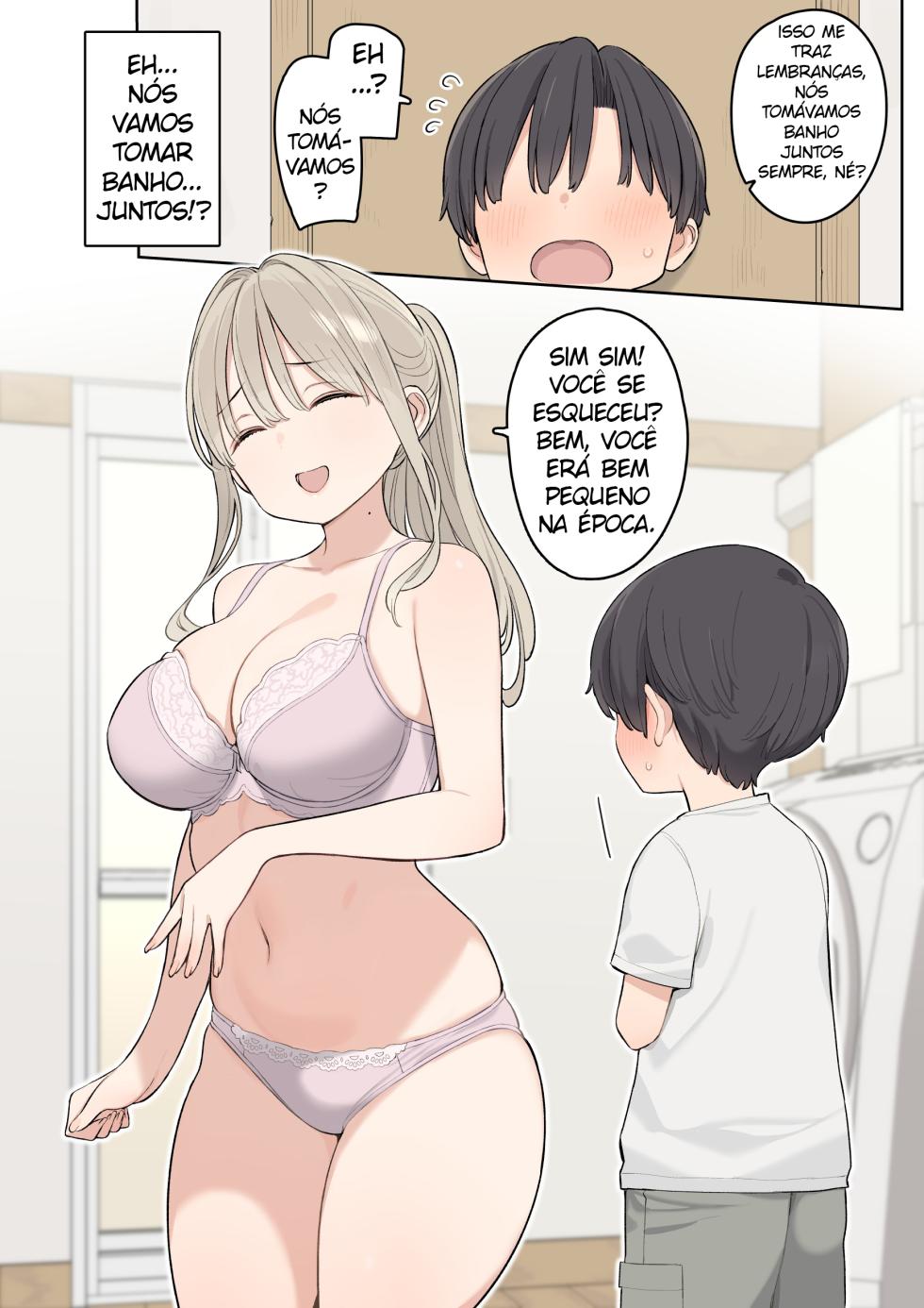 [Higuma-ya (Nora Higuma)] Natsuyasumi wa Inaka de Ayano-san ni Amaetai. [Portuguese-BR] - Page 5