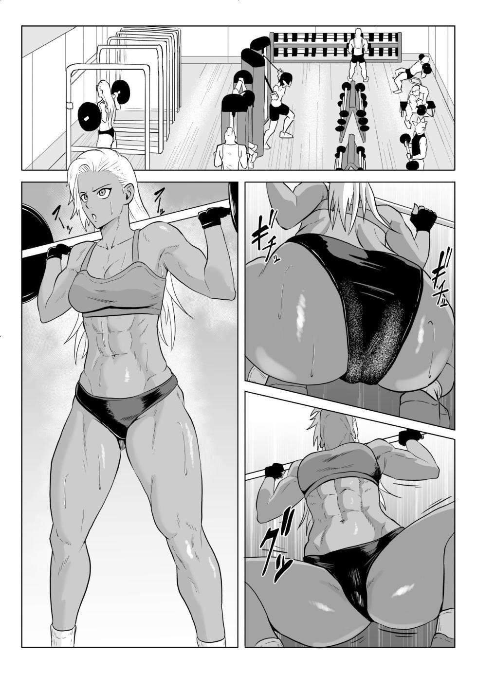 [Haru Tanuki-ya] Golden Wolf Luna Kutsujoku ProWres 1 | Golden Wolf Luna: Humiliating Pro Wresting 1 [English] [ApricotJam] - Page 2
