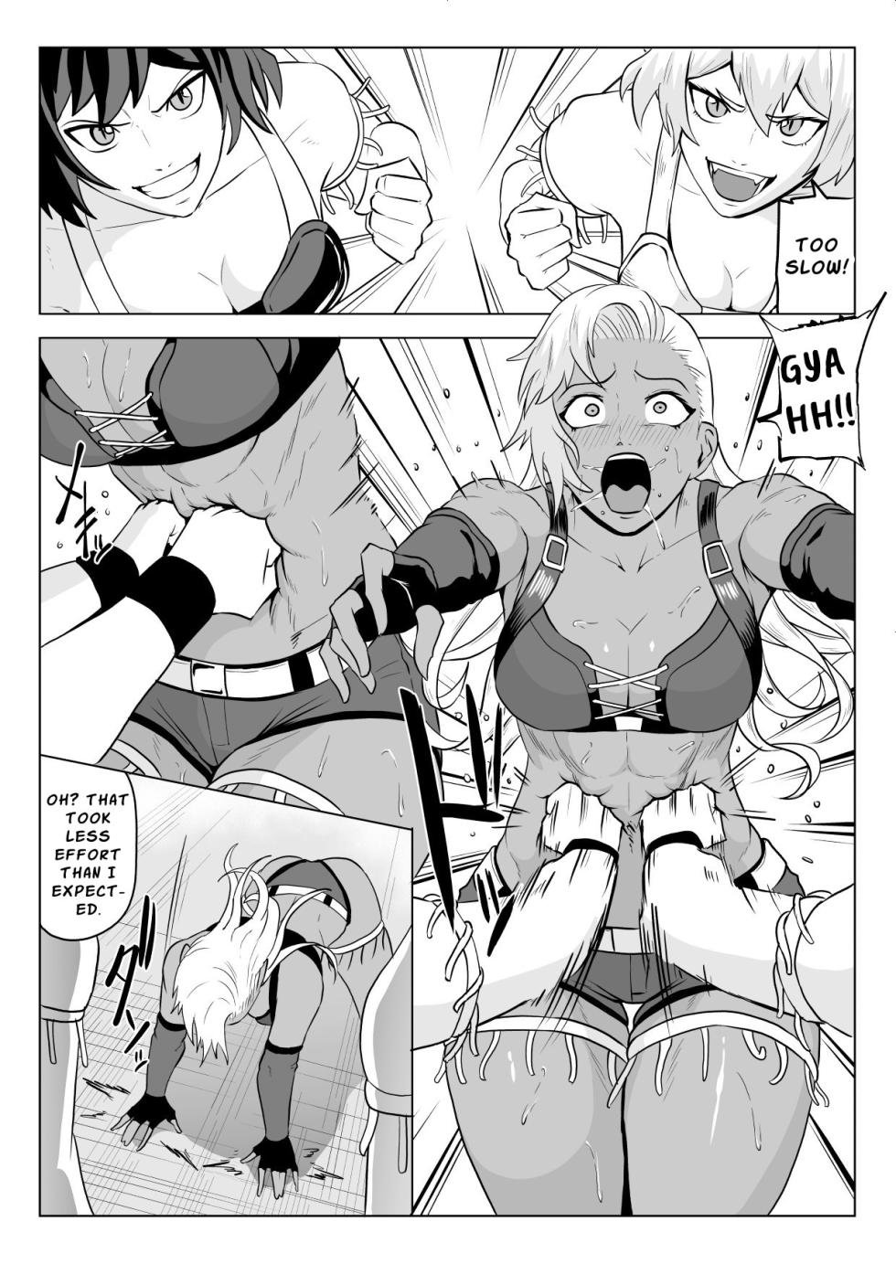 [Haru Tanuki-ya] Golden Wolf Luna Kutsujoku ProWres 1 | Golden Wolf Luna: Humiliating Pro Wresting 1 [English] [ApricotJam] - Page 11