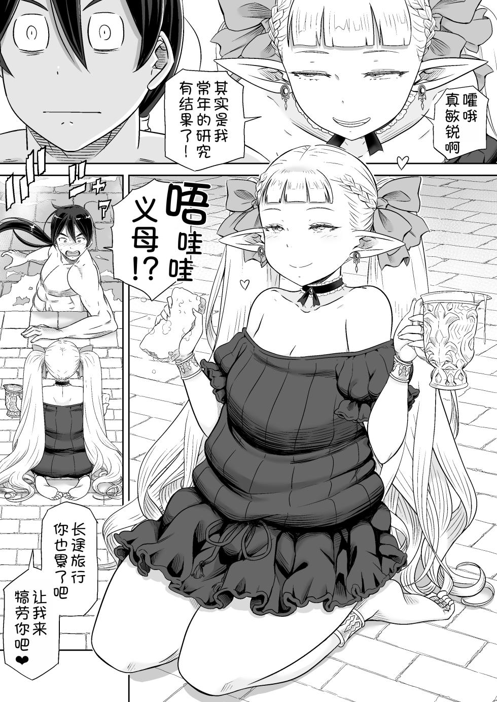 [Shikeida] Gibo wa Kahogo na High Elf [Digital] [Chinese] [甜族星人x我不看本子汉化] - Page 13