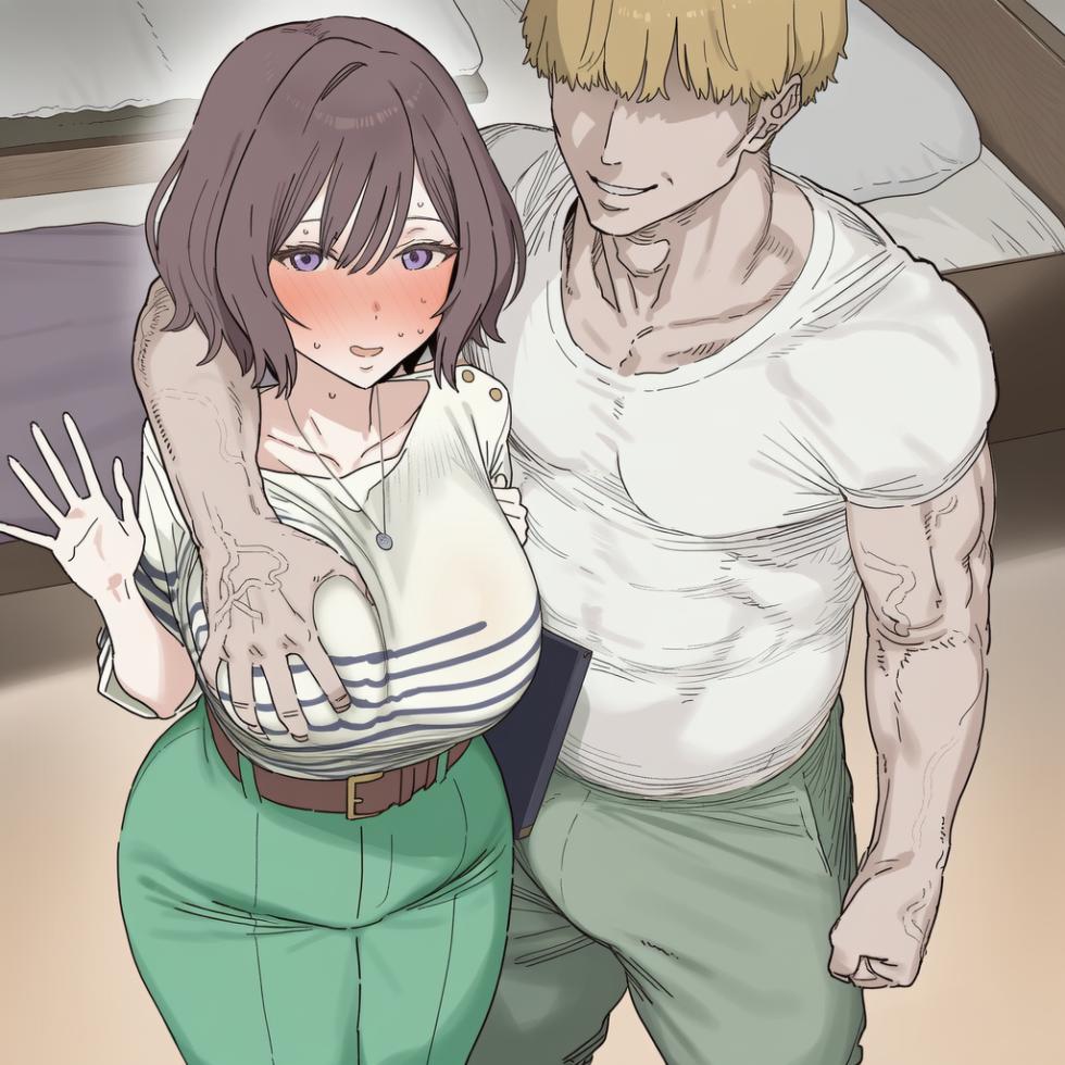 [Pixiv] ruiberuto (96013217) - 寝〇られ根緒〇紗里 [AI Generated] - Page 2