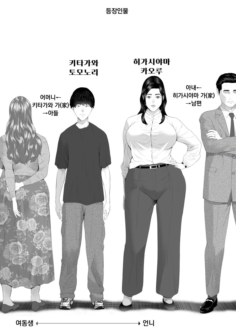 [Hy-dou (Hyji)] Kinjo Yuuwaku Shiro Soubi Oba-san no Himeta,,, 2 - Jakuten Hen | 근녀유혹 백장미 이모의 은밀한… 2 약점 편 [Korean] [도레솔] - Page 2