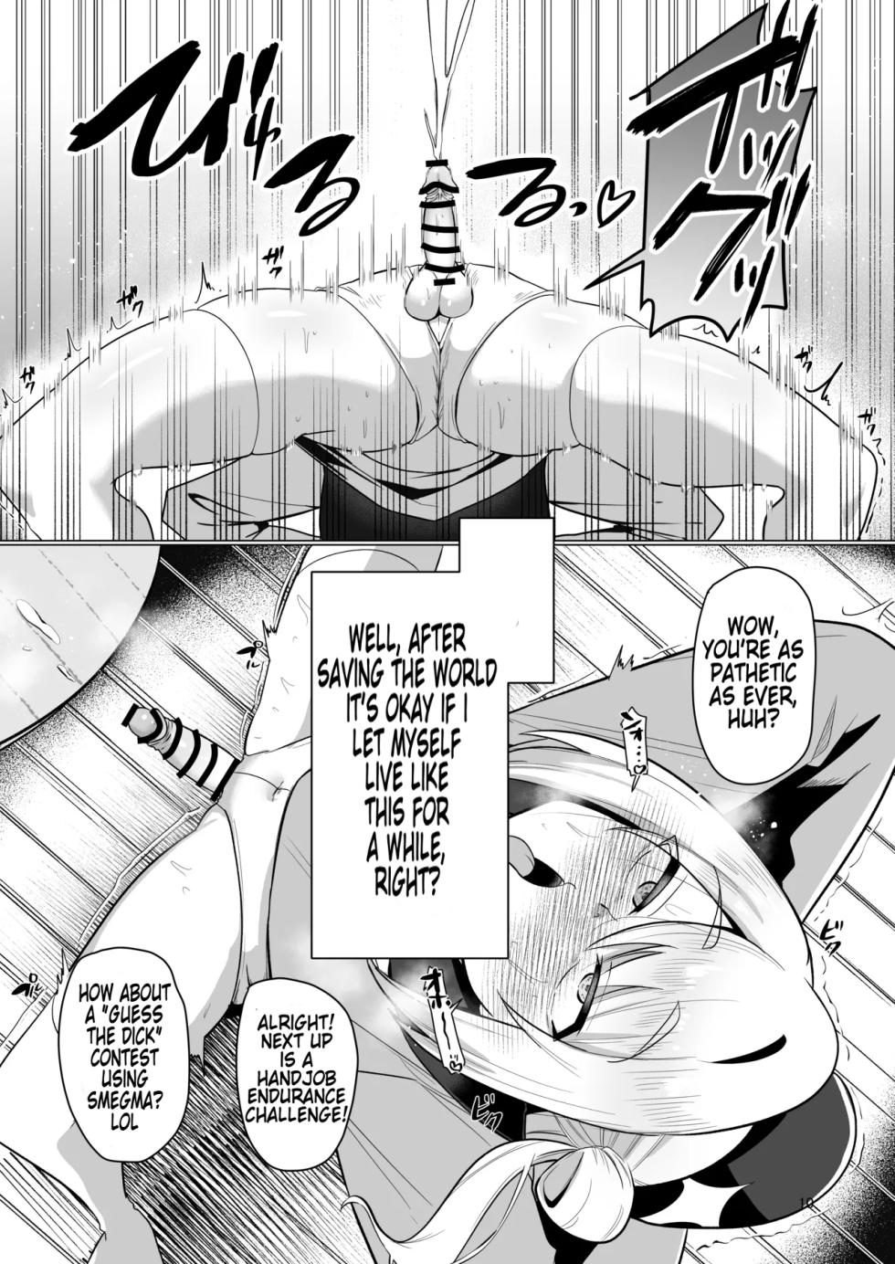 [Nanami no Tabi (Oniru)] Moto Saikyou Yuusha no Fushidara na Inkyo Seikatsu / The Lewd and Indecent Sex Life of the Former Greatest Hero [MTL] - Page 10