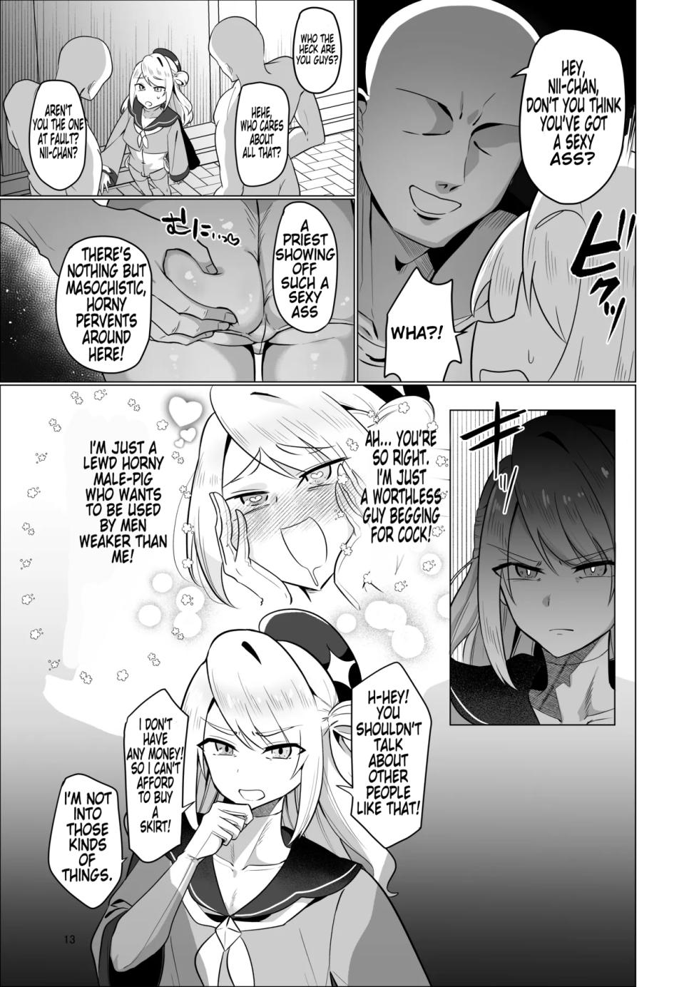 [Nanami no Tabi (Oniru)] Moto Saikyou Yuusha no Fushidara na Inkyo Seikatsu / The Lewd and Indecent Sex Life of the Former Greatest Hero [MTL] - Page 13