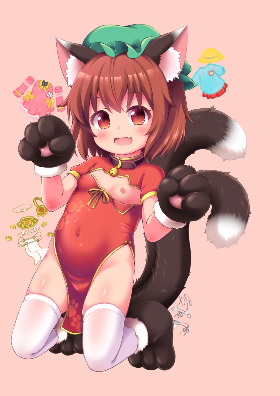 [Cat Expert (Nekousa)] Chen to Issho Cosplay Change (Touhou Project) [Digital] - Page 27