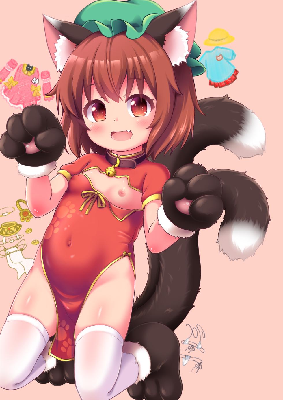 [Cat Expert (Nekousa)] Chen to Issho Cosplay Change (Touhou Project) [Digital] - Page 28