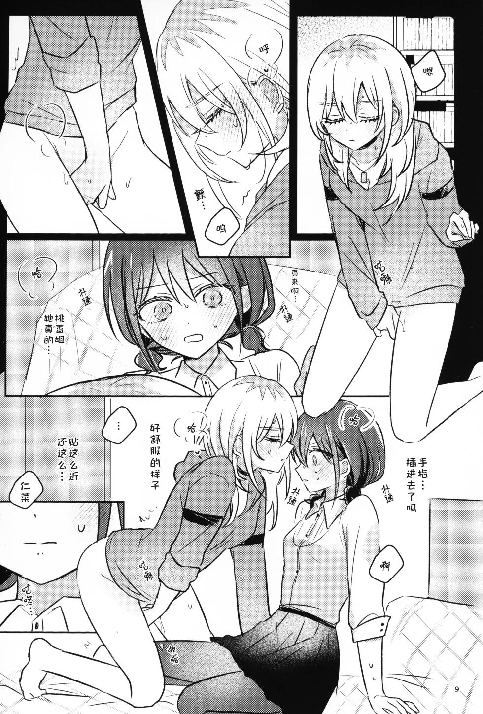 [Hamu-chan Daisuki (Momi)] 明天开始我要戒酒 (Girls Band Cry) [Chinese] [猫猫糕汉化] - Page 8