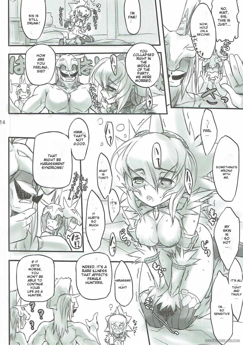 (C81) [C.H.A.R.I.O.T (Tsukigami Chronica)] Kirin-san de Asobou! (Monster Hunter) [English] [MTL] - Page 13