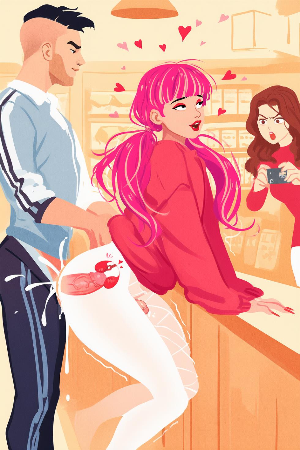 [MariaFrost] Whole Lotta Pink [AI Generated] - Page 21