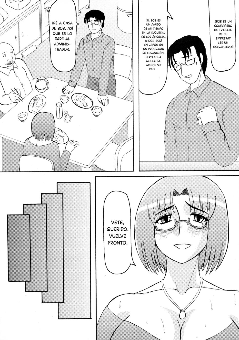 (SC38) [Kyoten Heichou (Iwai Takeshi)] Daraku Ninpu Tsuma 2｜La depravada esposa embarazada 2 [Spanish] [BigDaddy Scan] - Page 6