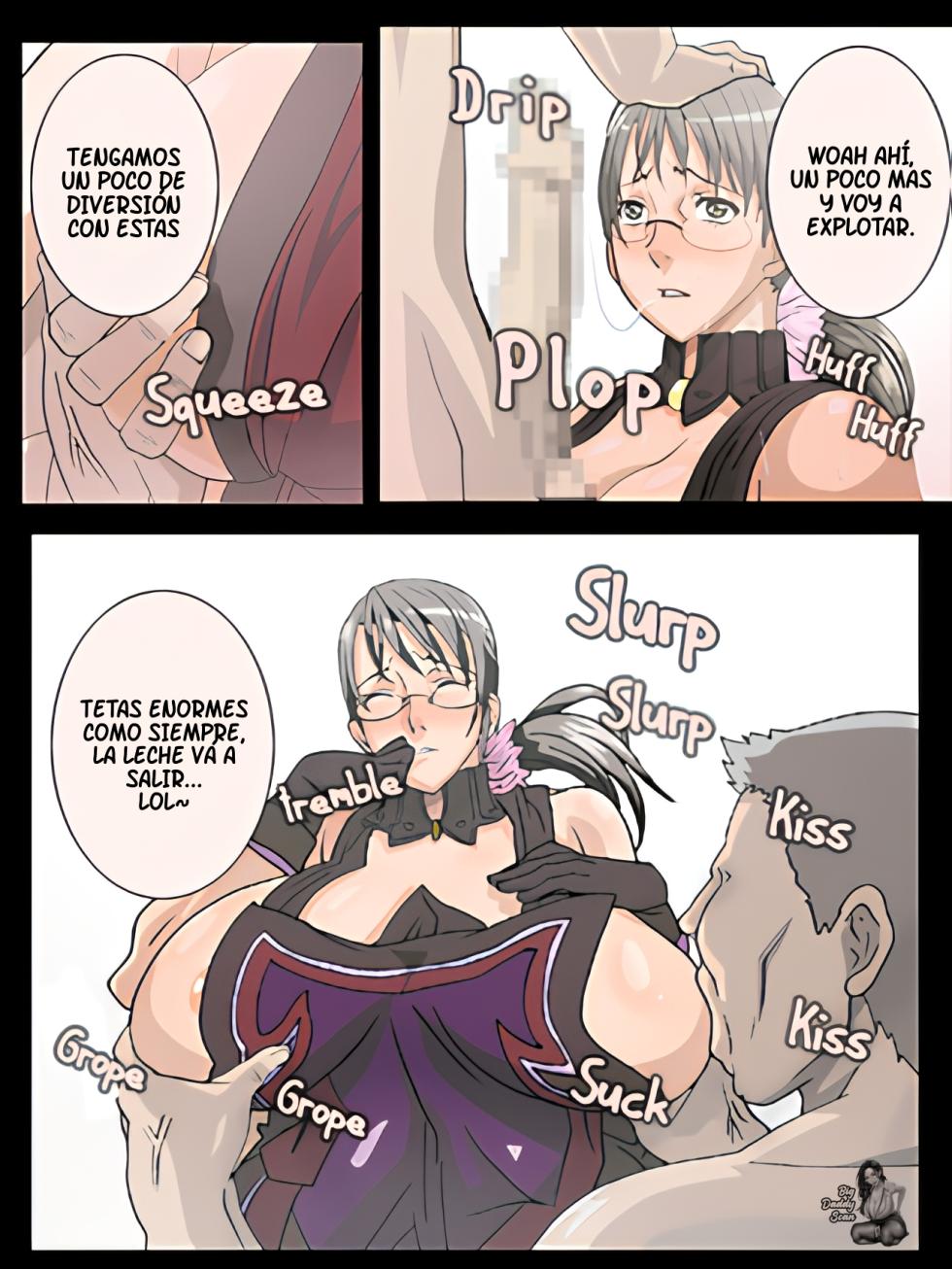 [TAT] Ugoku! Cattleya Ryoujoku｜¡Muevete! La Humillacion De Cattleya (Queen's Blade) [Spanish] [BigDaddy Scan] - Page 5