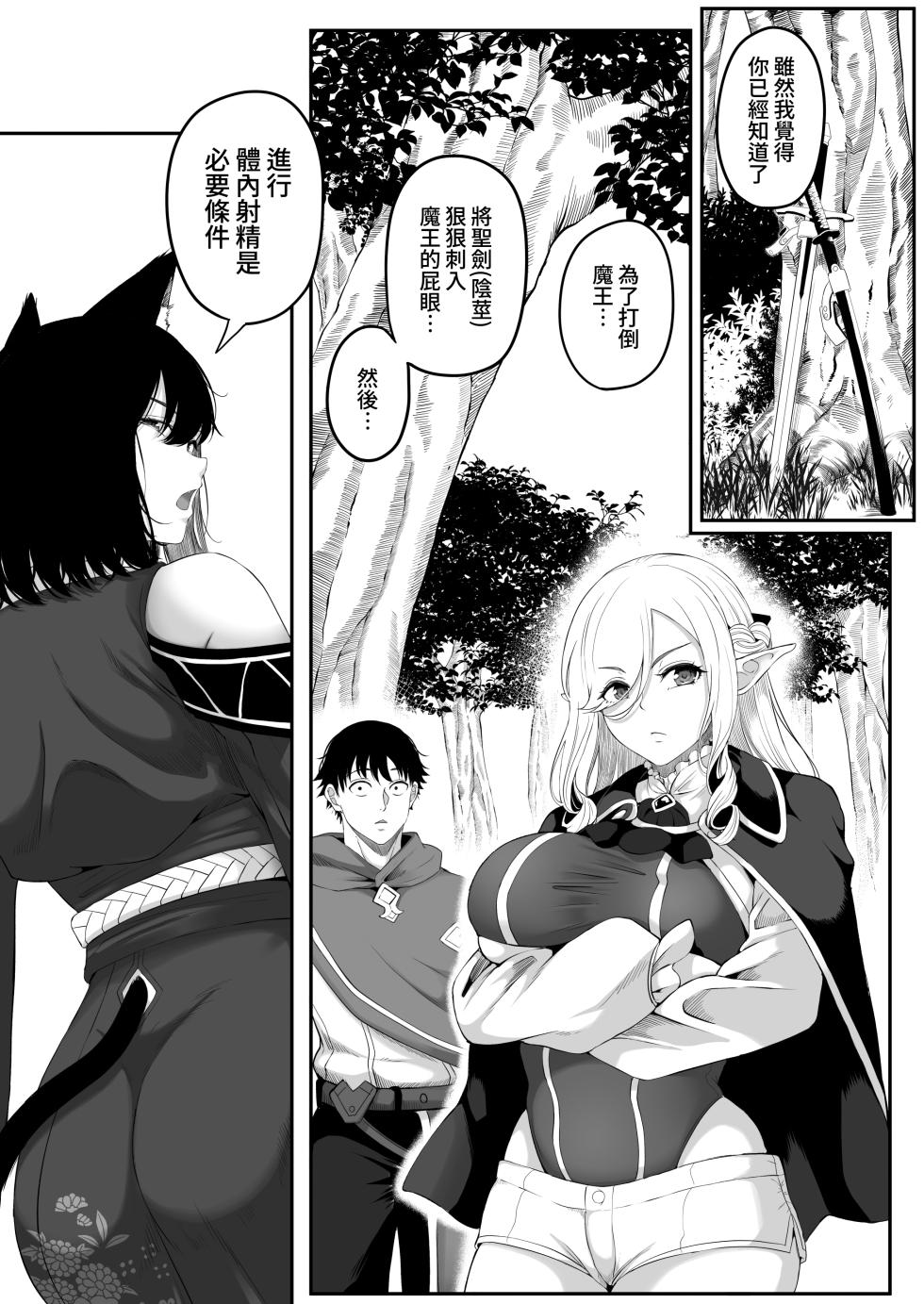 [Kurogoma Seizou Koujou (Goma Gorilla)] Isekai Anal Monogatari ~neko kemonohito Hen~ [Chinese] [Amerins漢化] - Page 21