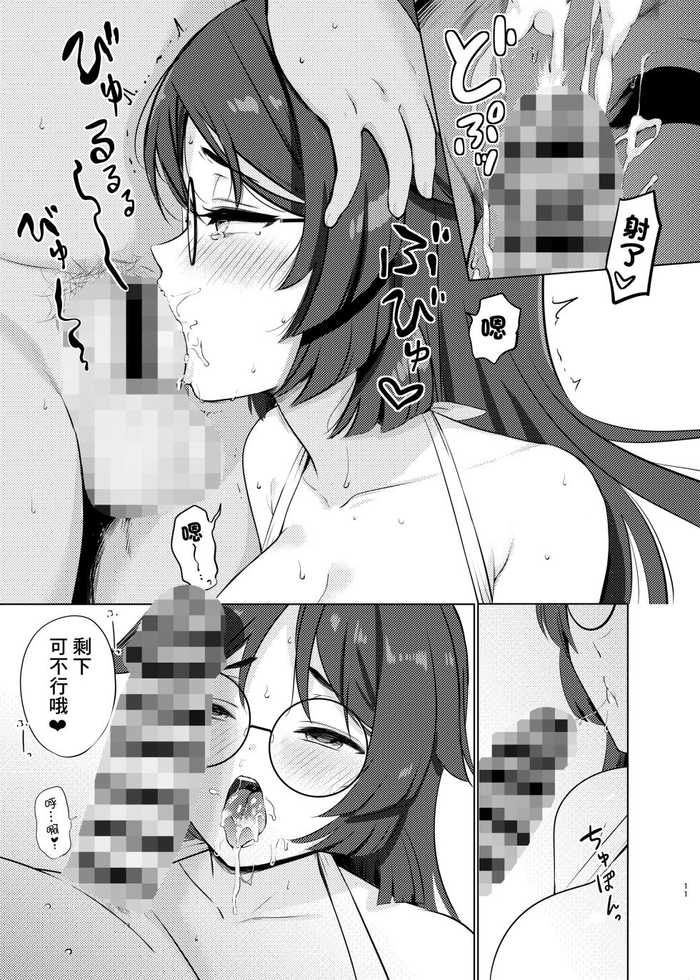 [Nanairo no Neribukuro (Nanashiki Fuka)] Heianmaru no Suibun Hokyuu | 平安丸的水分補給 (Kantai Collection -KanColle-) [Chinese] [Digital] - Page 10