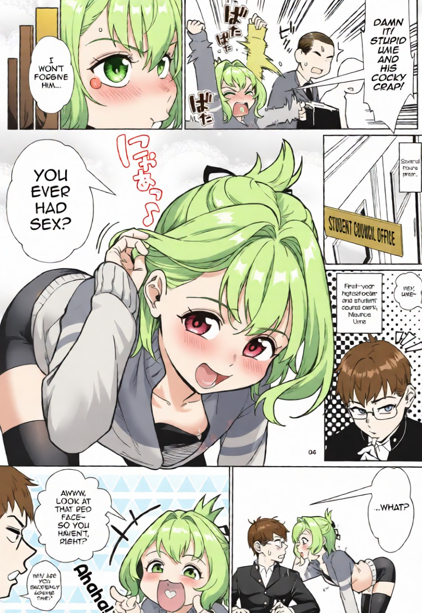 [Shinsei Frontier (Jairou, Kozi)] Seitokai ni wa Iyarashii Ana ga aru (Seitokai ni mo Ana wa aru!) [English]  [AI Colorized] - Page 5