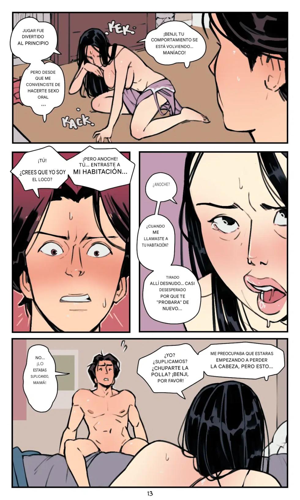 (Not Enough Milk) My Manic Mother Español - Page 13