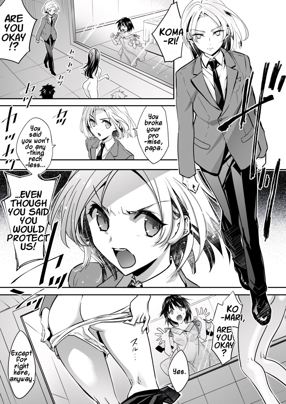 [Chijoku An (Cardinal)] Mesu Ochi no Kashaku 2 ~Seitenkan Meido ni Sarete Jisshi ni Dakareru Otoko~ | A Fallen Woman's Remorse 2 ~A Man Who Turned into a Transgender Maid and Embraced by His Own Daughter~ [English] [Maika] - Page 16