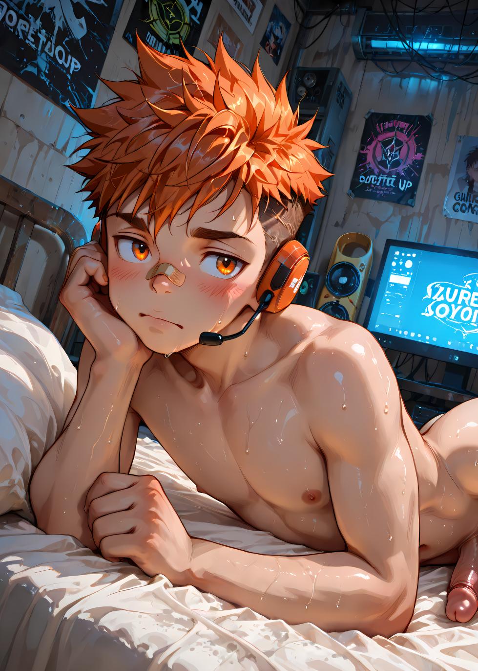 My Yaoi Digital Artwork Part 3 [AI Generated] - Page 10